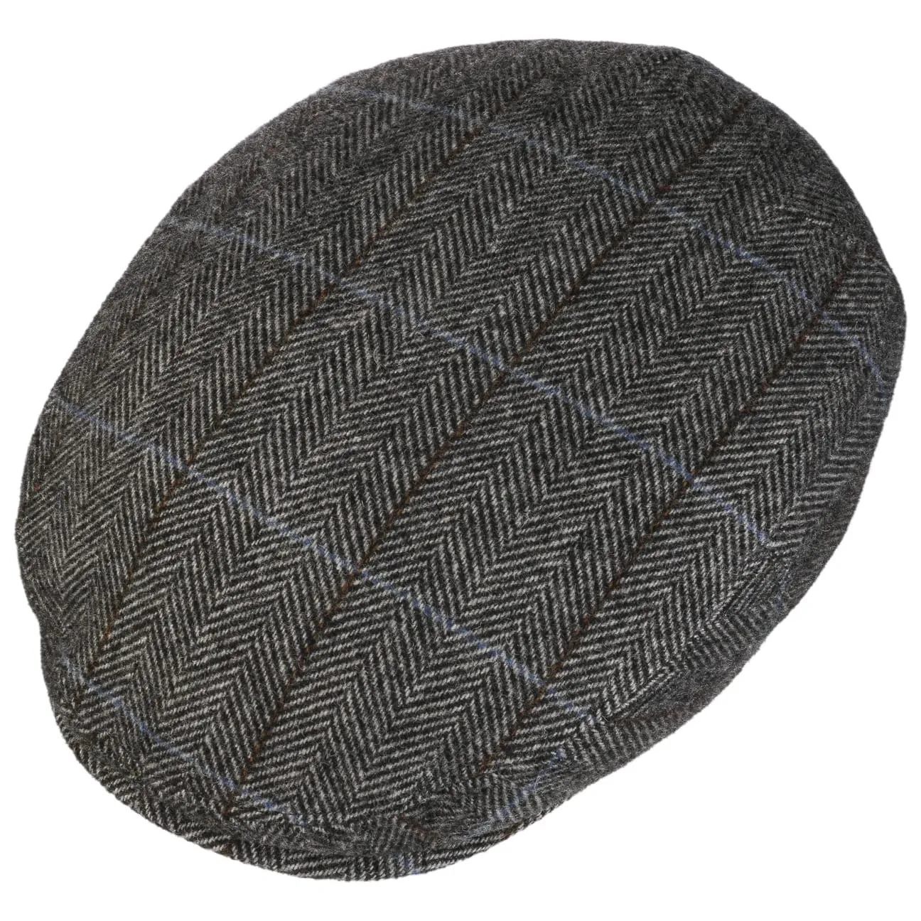 Kent Wool Ivy Plaid Cap with Earflaps by Stetson