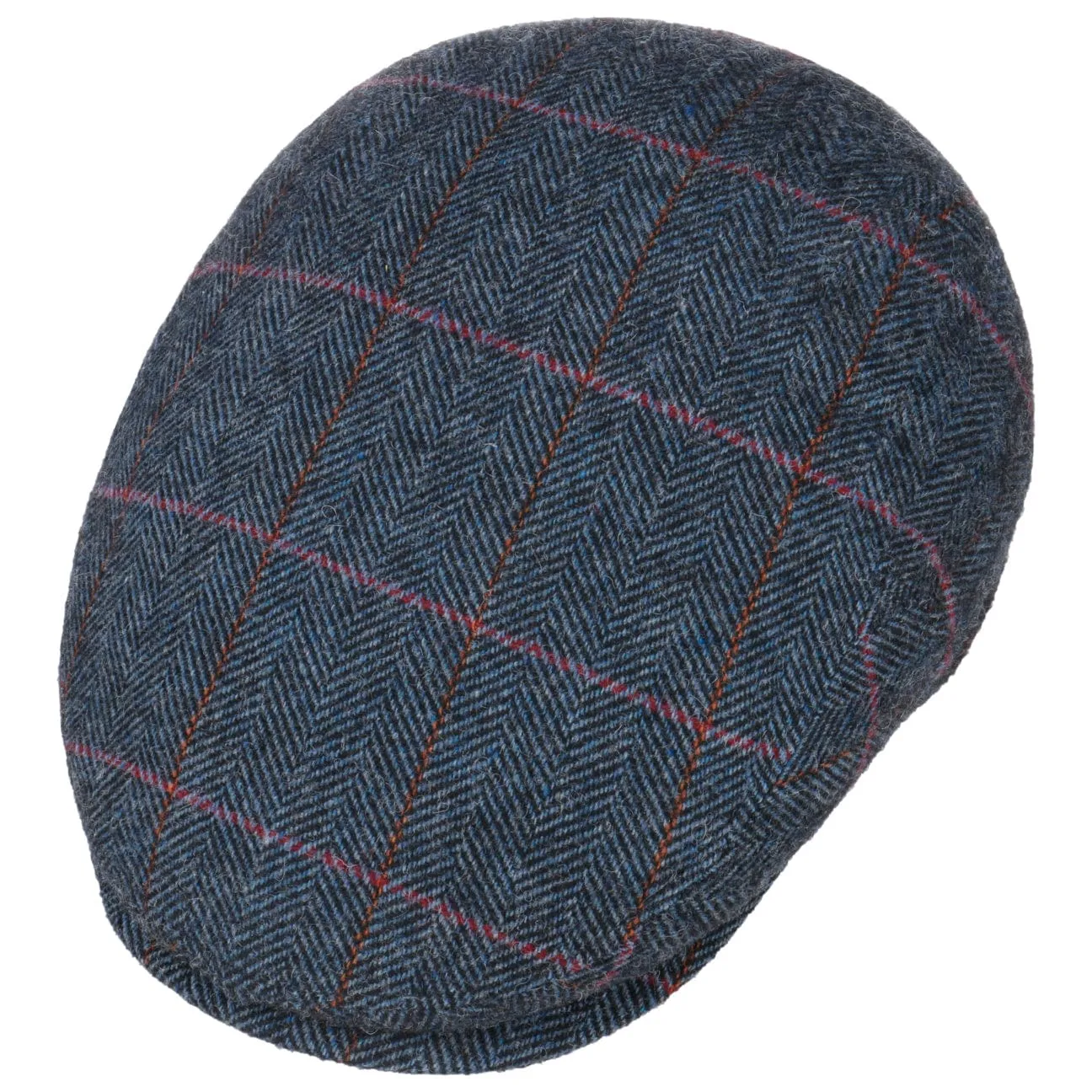 Kent Wool Ivy Plaid Cap with Earflaps by Stetson