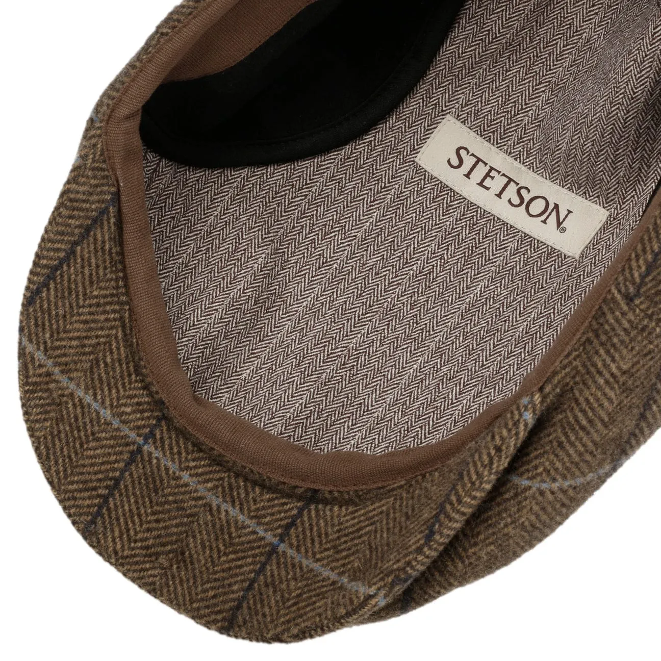 Kent Wool Ivy Plaid Cap with Earflaps by Stetson