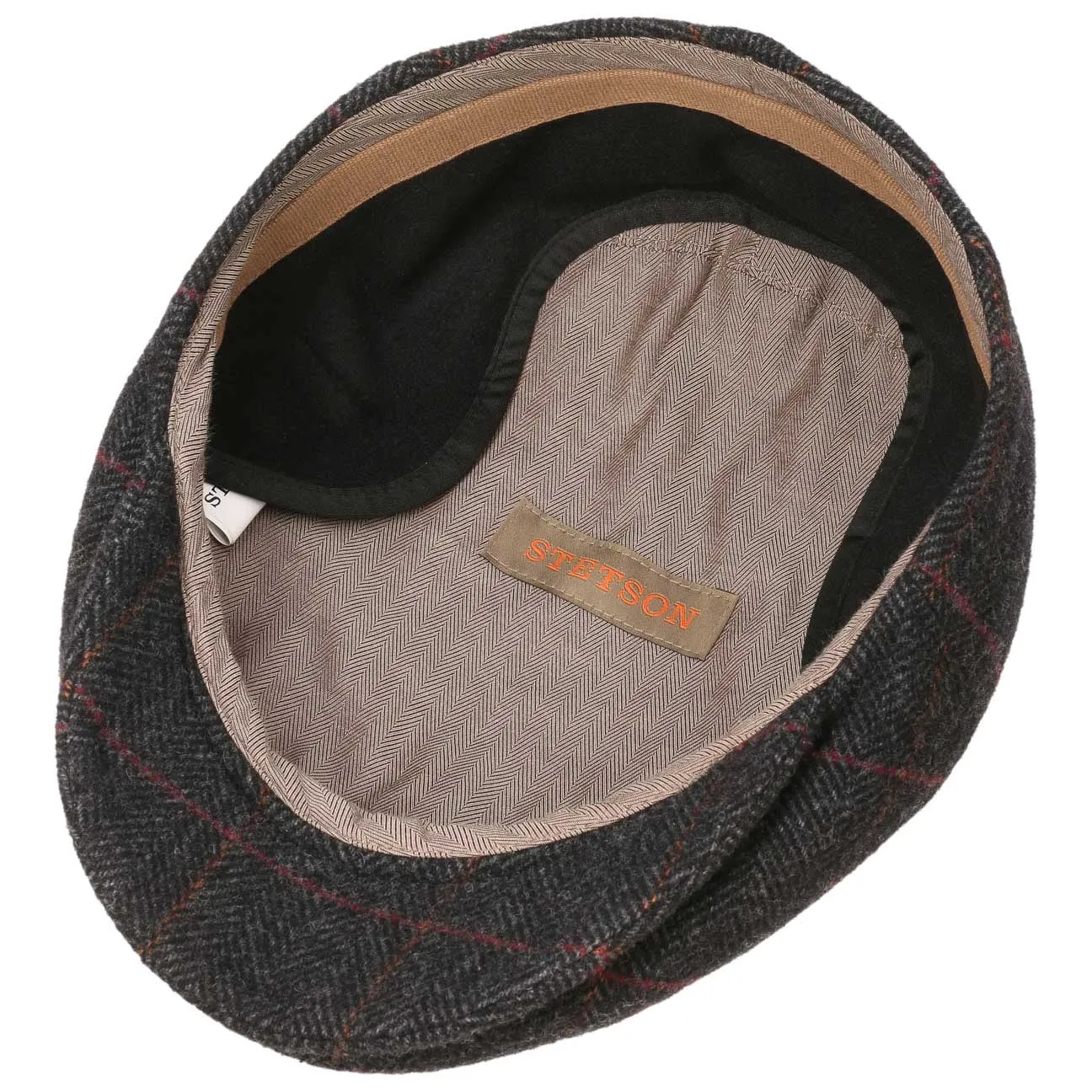 Kent Wool Ivy Plaid Cap with Earflaps by Stetson