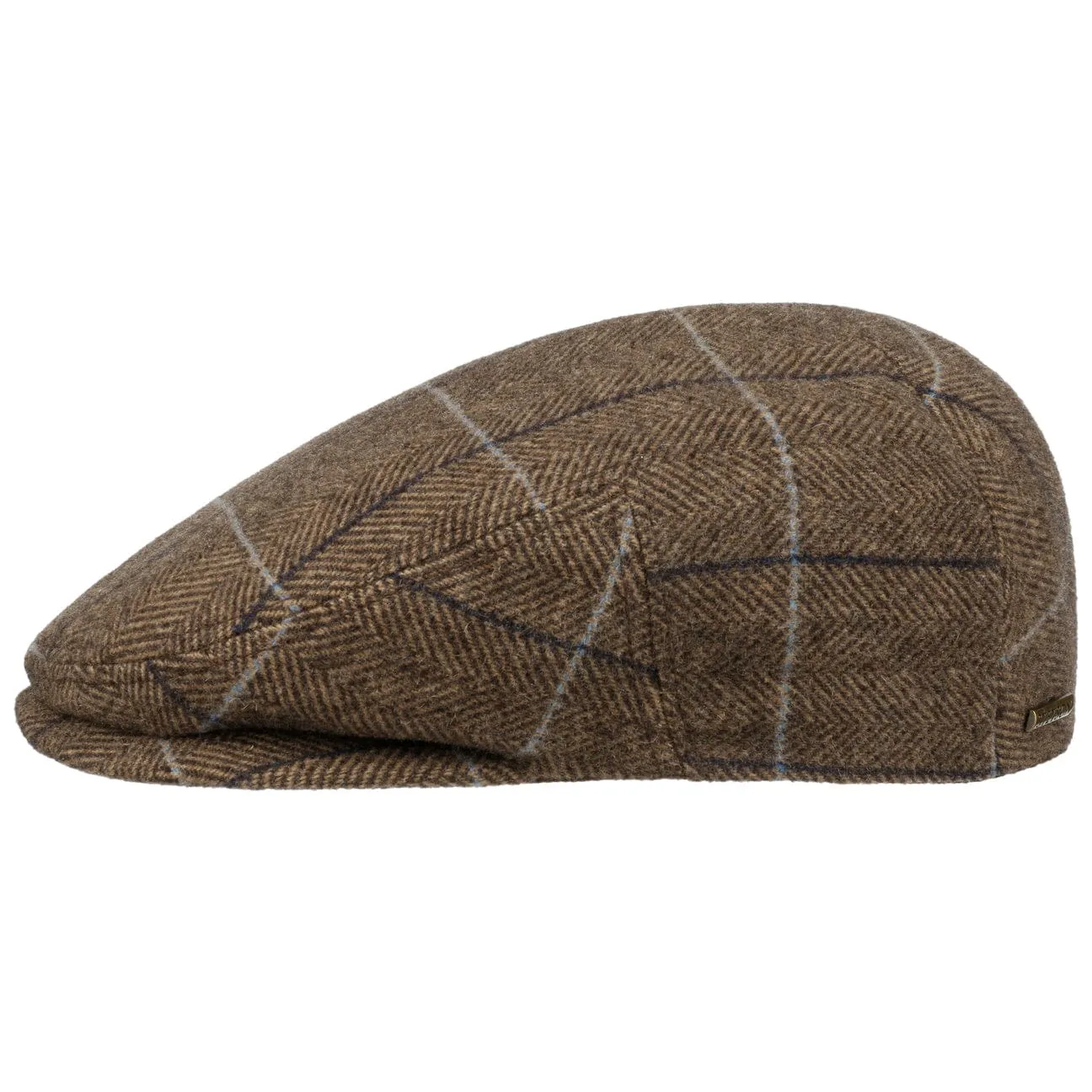 Kent Wool Ivy Plaid Cap with Earflaps by Stetson