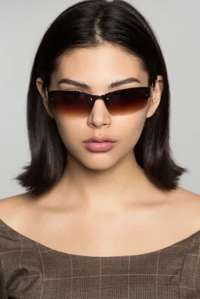 Light Brown Sport Sunglasses