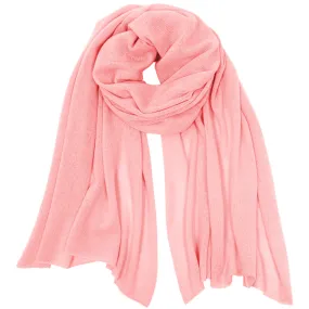 LIGHT CASHMERE SCARF IN PINK