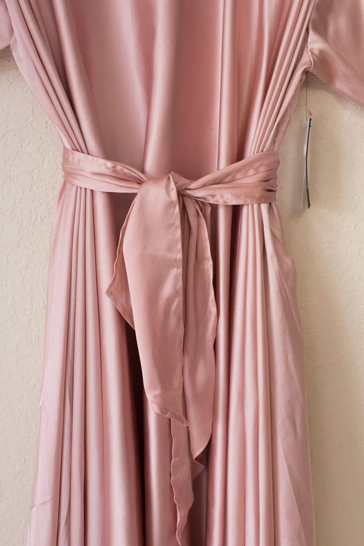 Lilly Wrap - Blush Satin