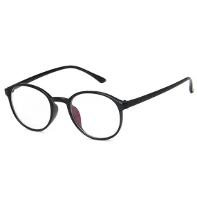 Matte Black - Unisex Blue Light Filtering Glasses (low-grade)