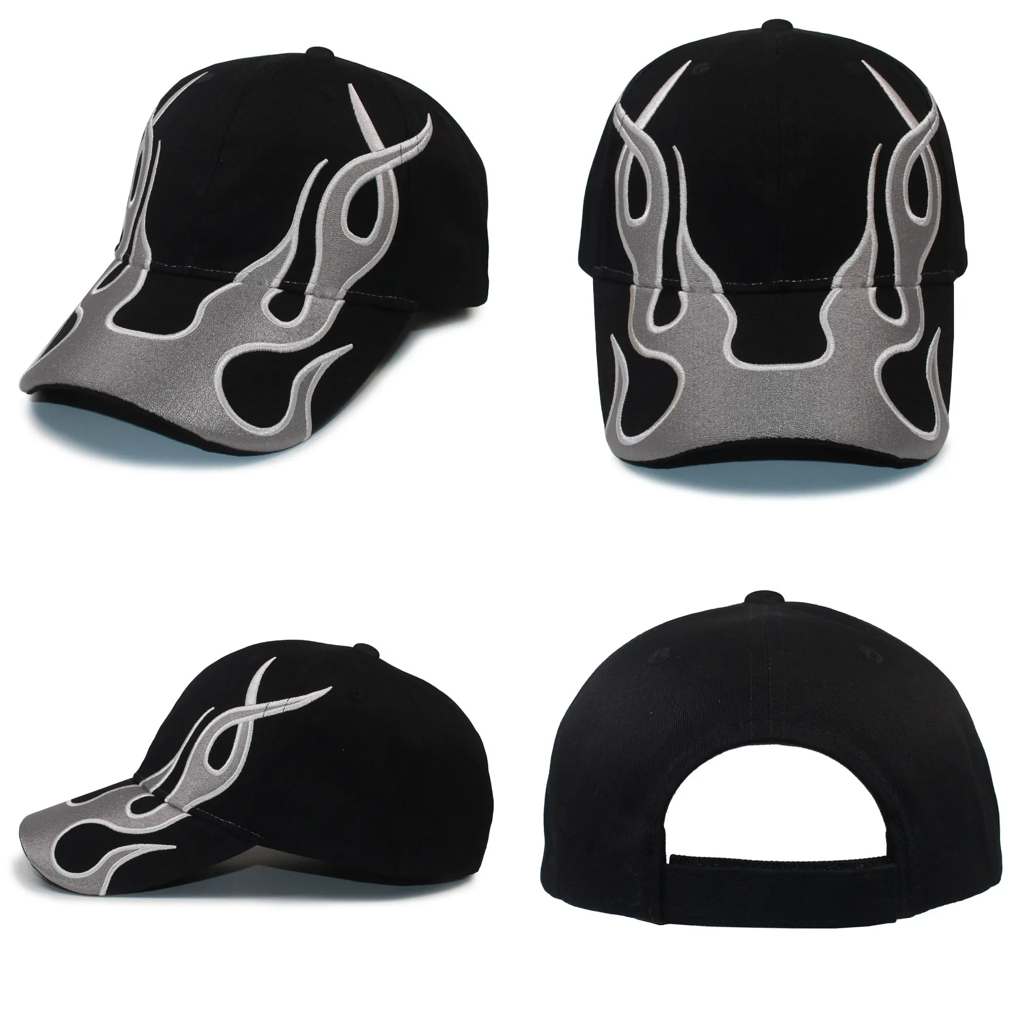 Men's Flame Baseball Cap