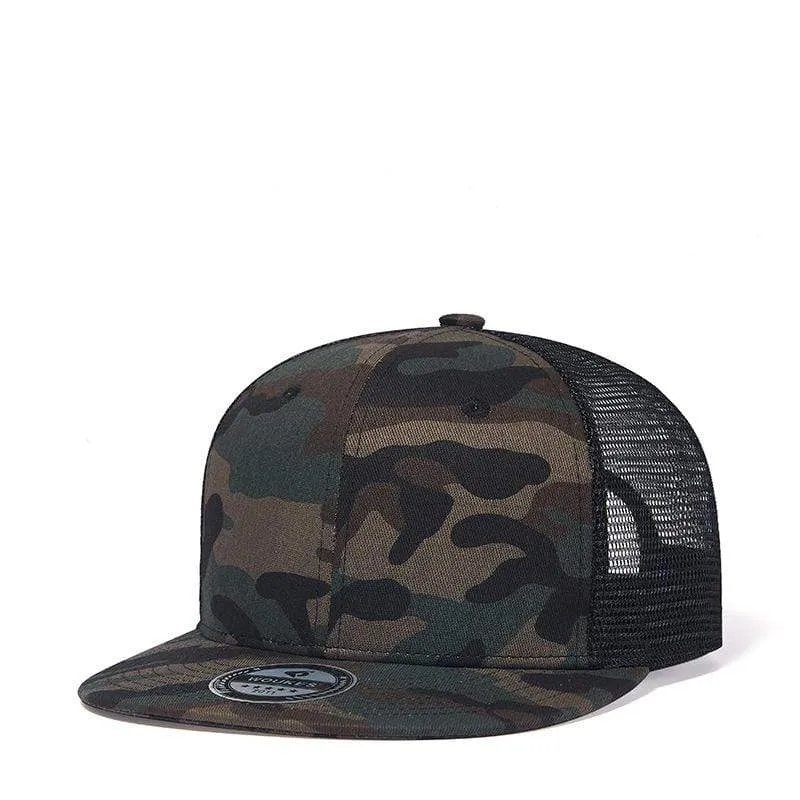 Men's Hip Hop Camouflage Summer Baseball Cap