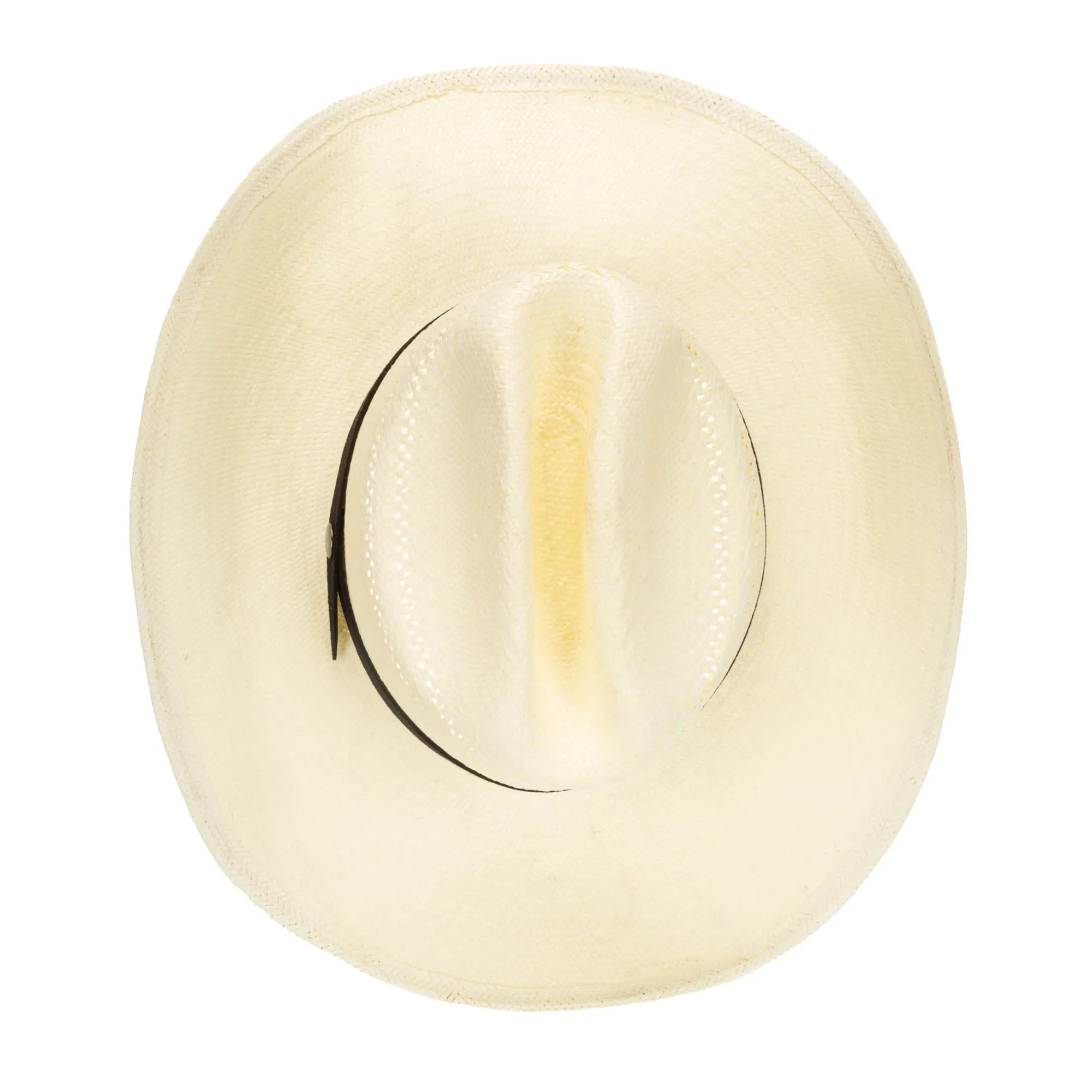 Mens Ivory Cowboy Hat with Cattleman's Crease