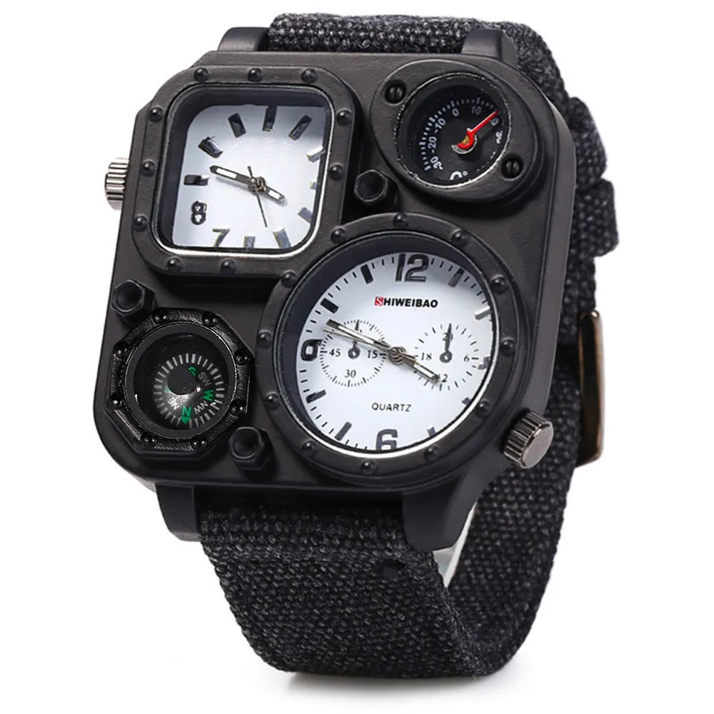 Men's Multi-time Zone Personality Sports Watch