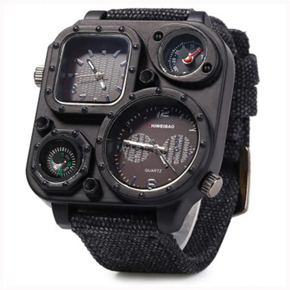 Men's Multi-time Zone Personality Sports Watch