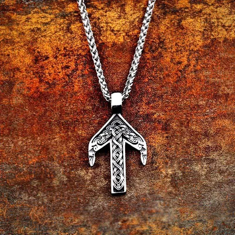 Men's Punk Arrow Necklace