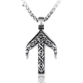 Men's Punk Arrow Necklace