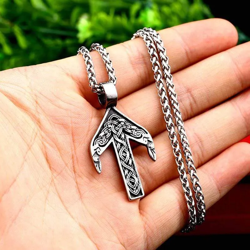 Men's Punk Arrow Necklace