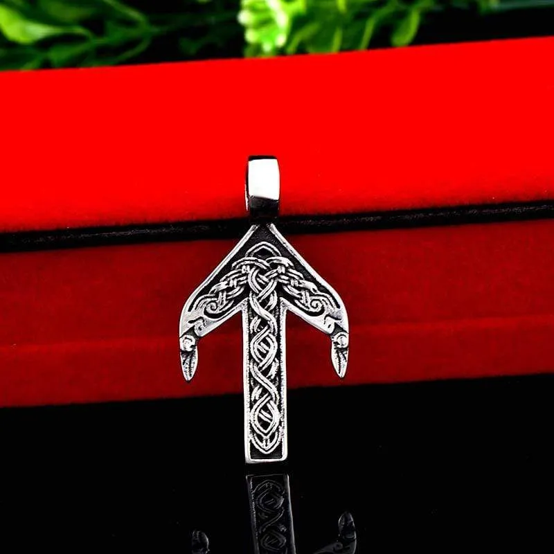 Men's Punk Arrow Necklace