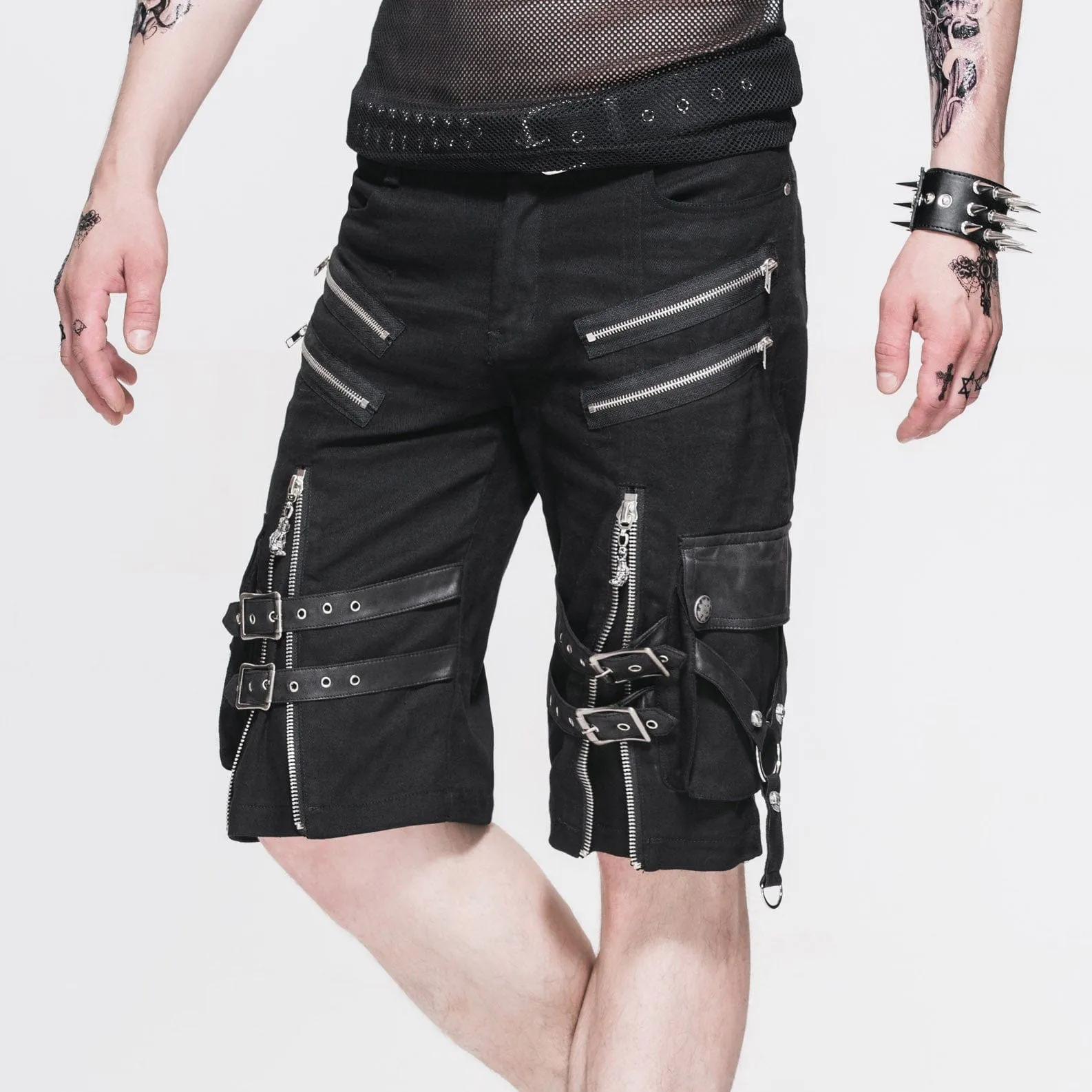 Men's Punk Bermuda Shorts