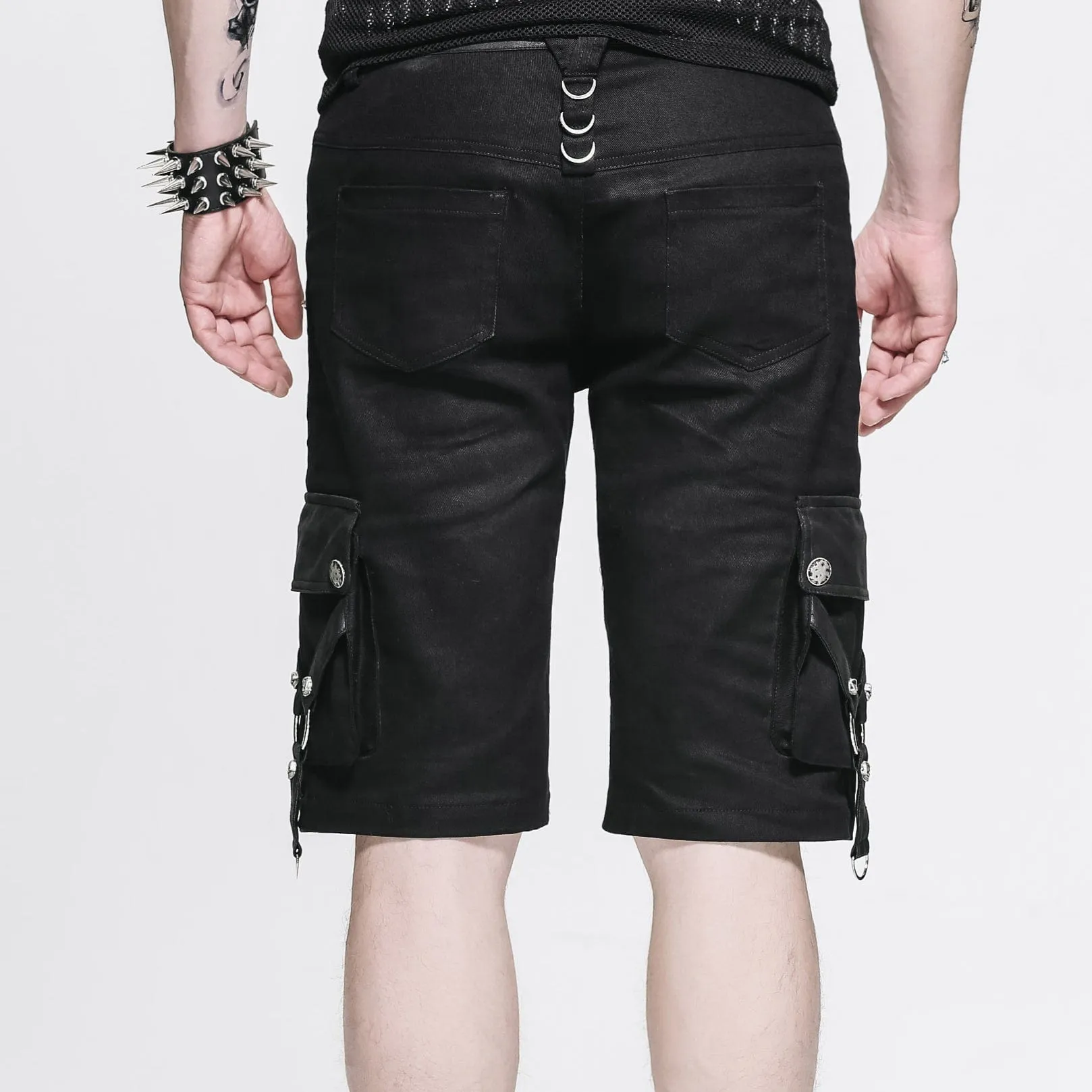 Men's Punk Bermuda Shorts