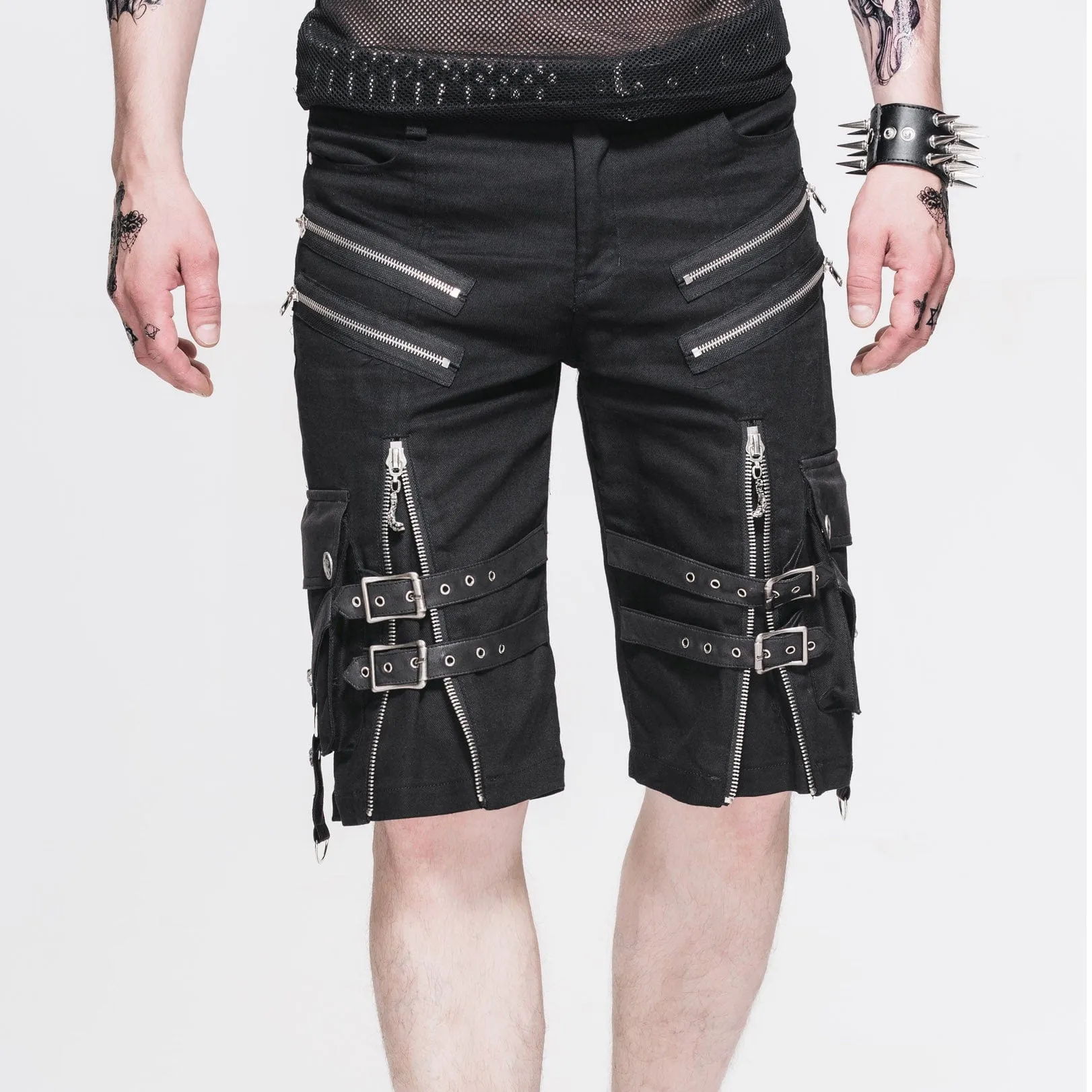 Men's Punk Bermuda Shorts