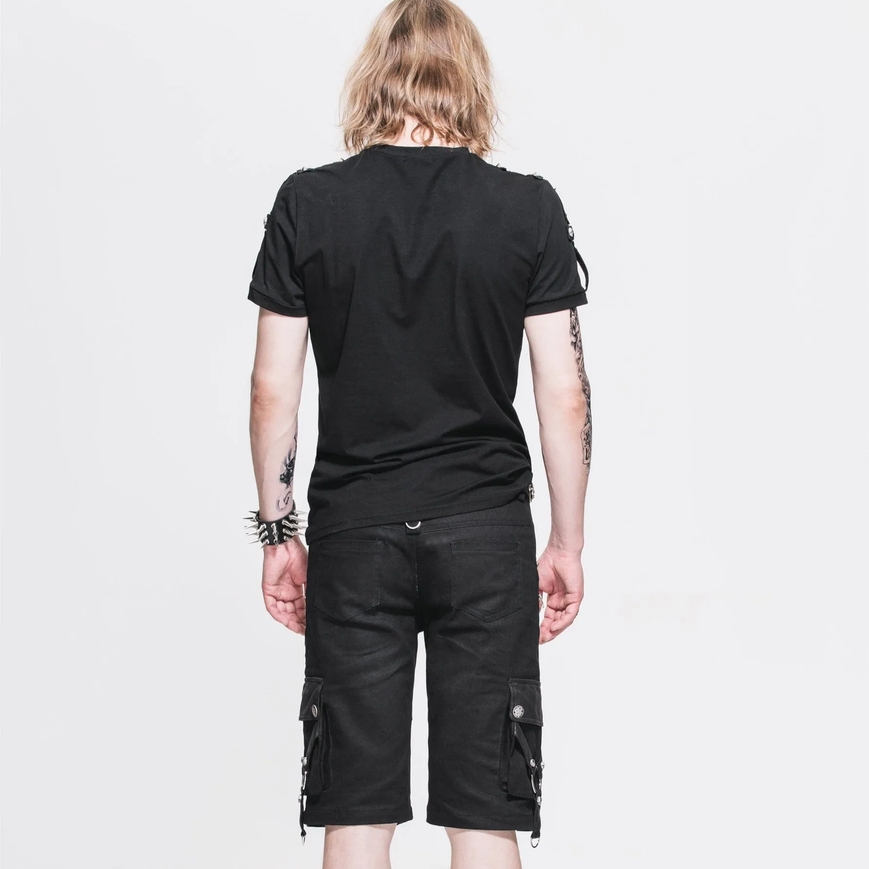 Men's Punk Bermuda Shorts