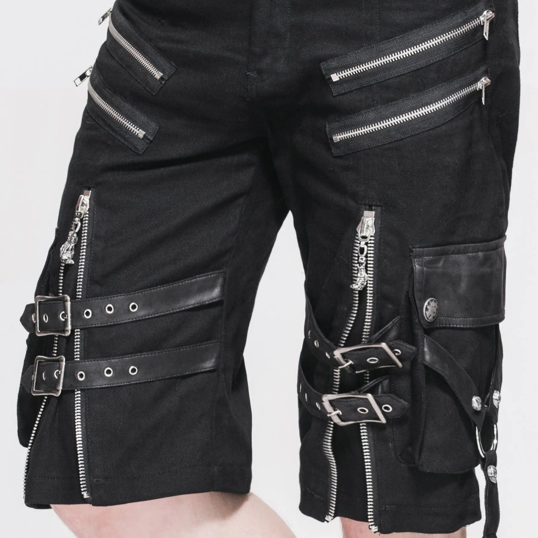 Men's Punk Bermuda Shorts