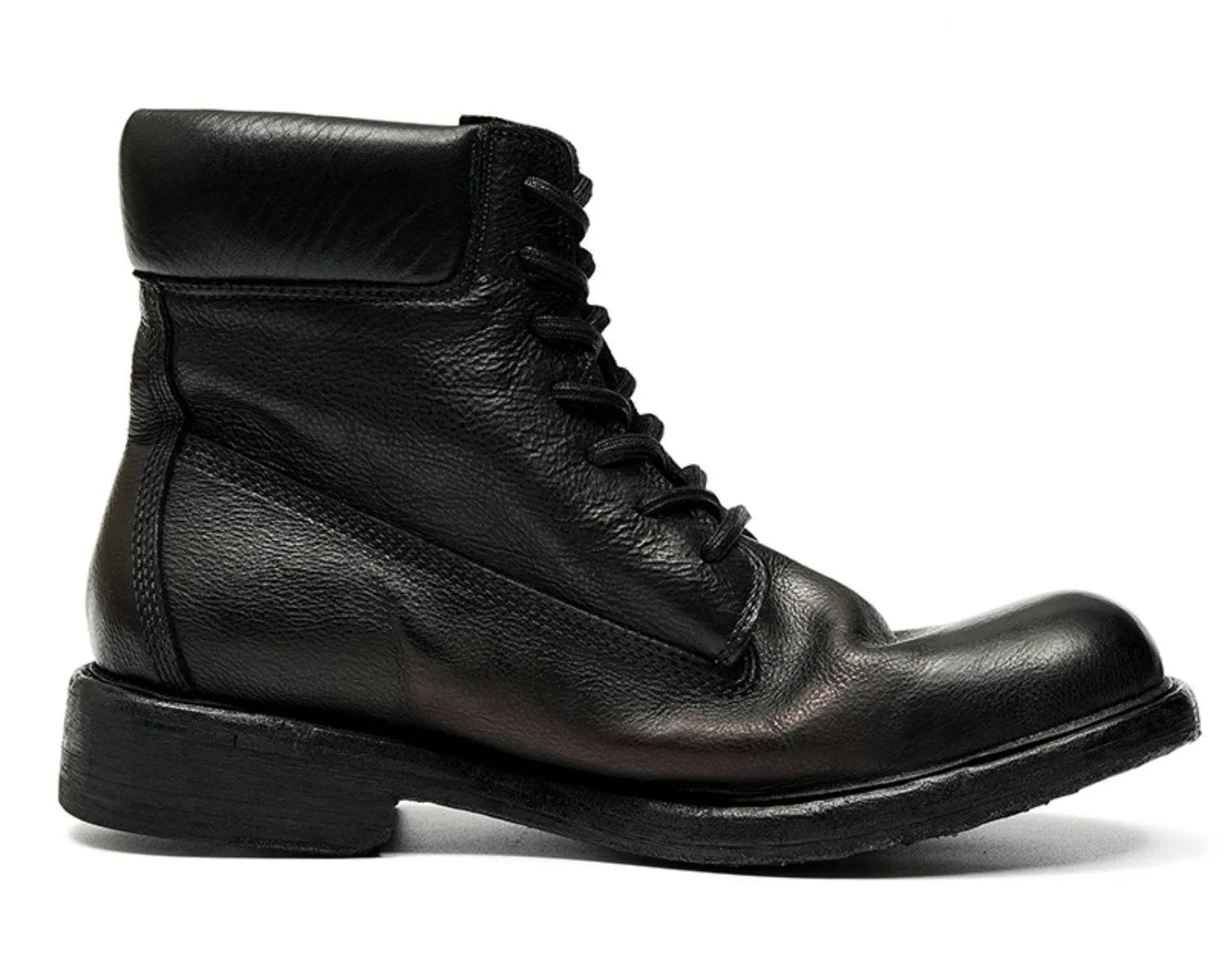 Men's Vintage-Style Leather Boots - Durable Skin Boots for Casual Wear