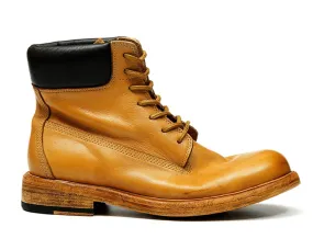 Men's Vintage-Style Leather Boots - Durable Skin Boots for Casual Wear