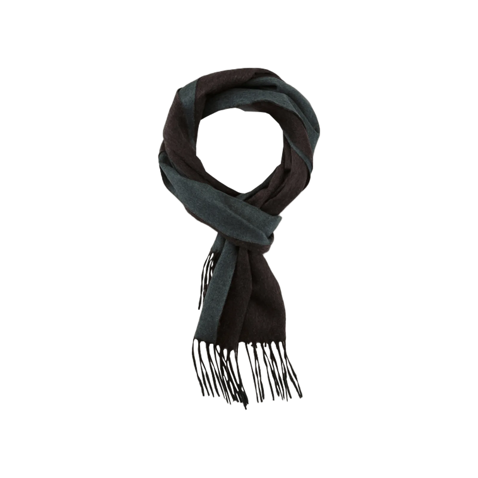 Mirror Two-Tone Cashmere Silk Scarf