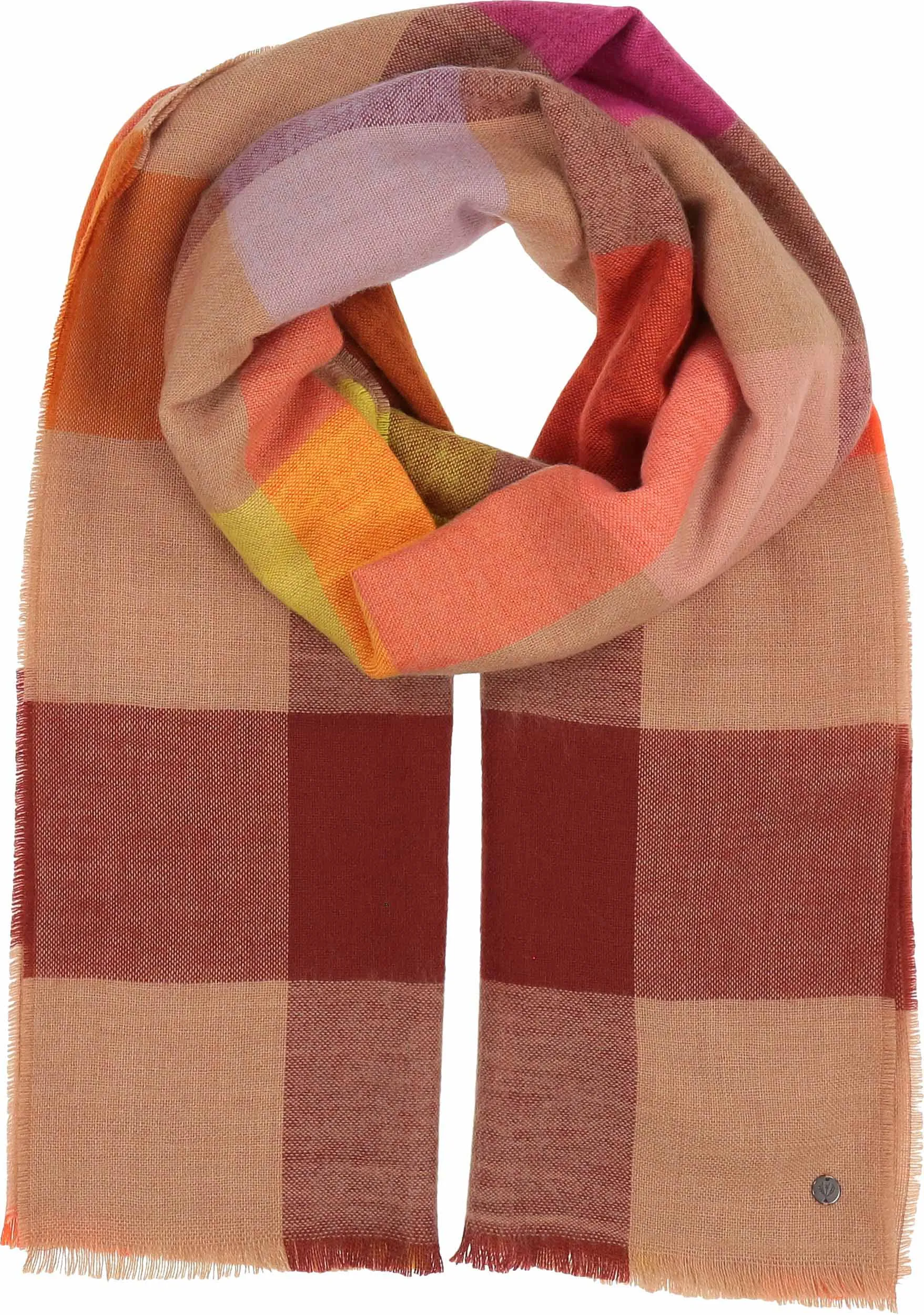 Modern Colorblock Oversize Scarf