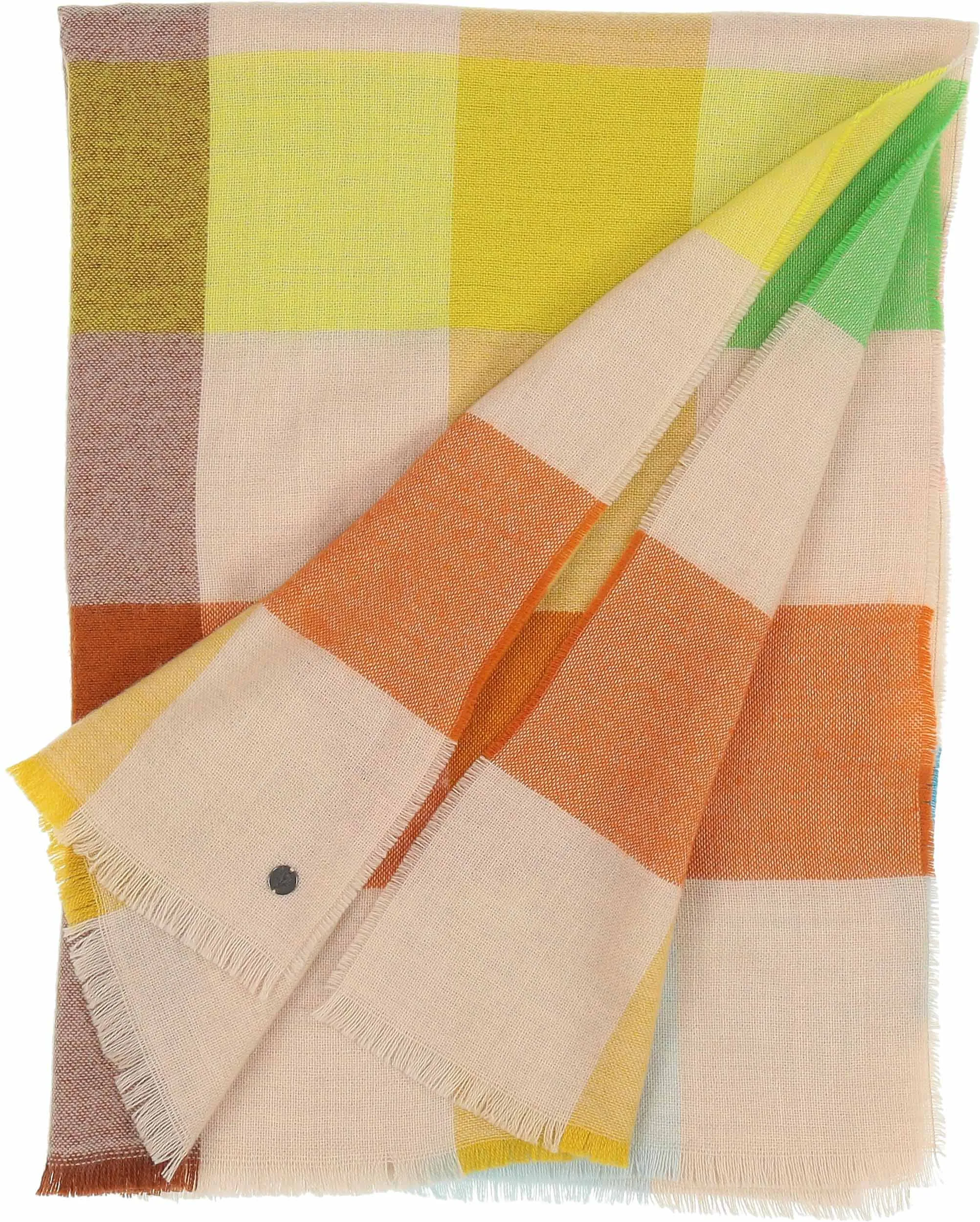 Modern Colorblock Oversize Scarf