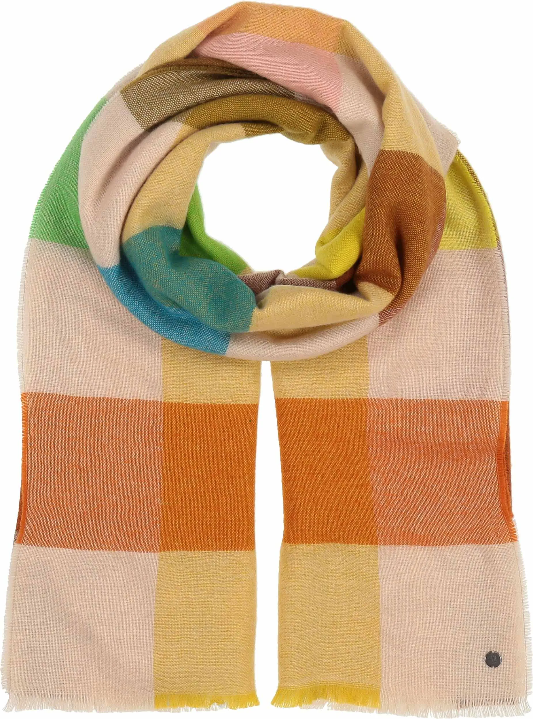 Modern Colorblock Oversize Scarf