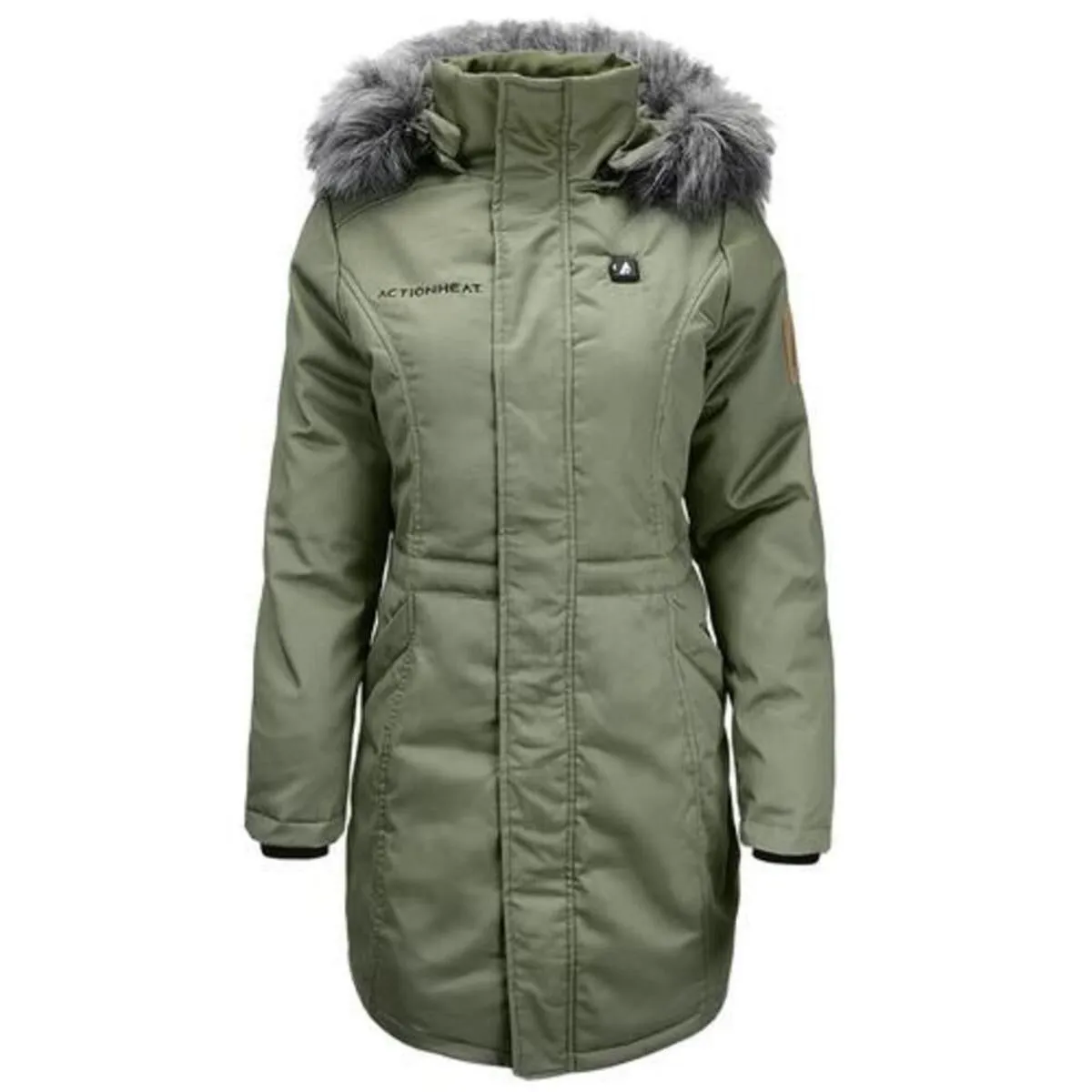 Open Box ActionHeat 5V Women's Battery Heated Parka Jacket