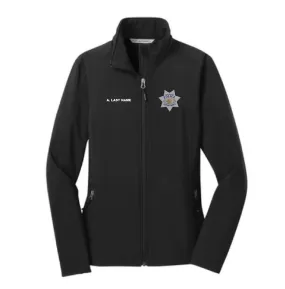 Paso Robles Police Dept. Ladies Soft Shell Jacket - EMB