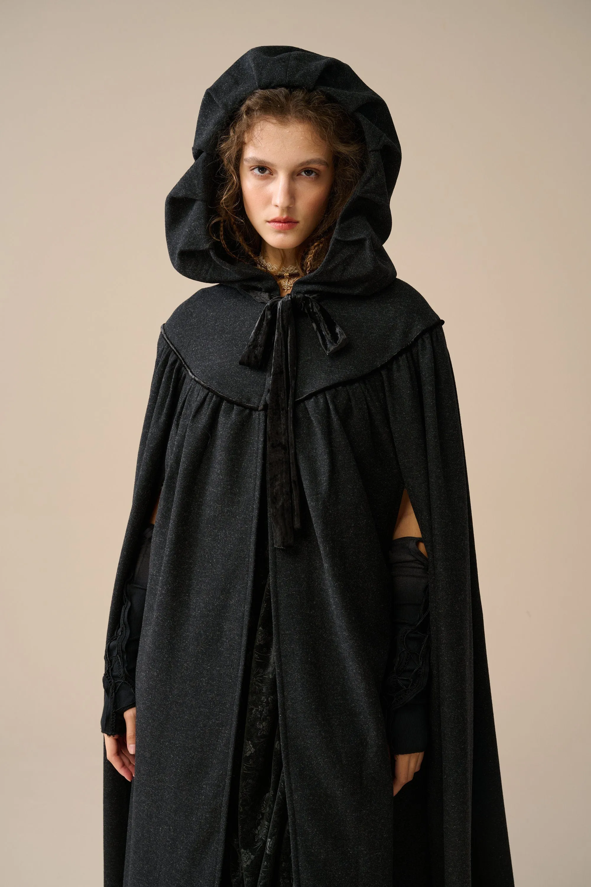 Perfumer 33 | hooded wool cloak