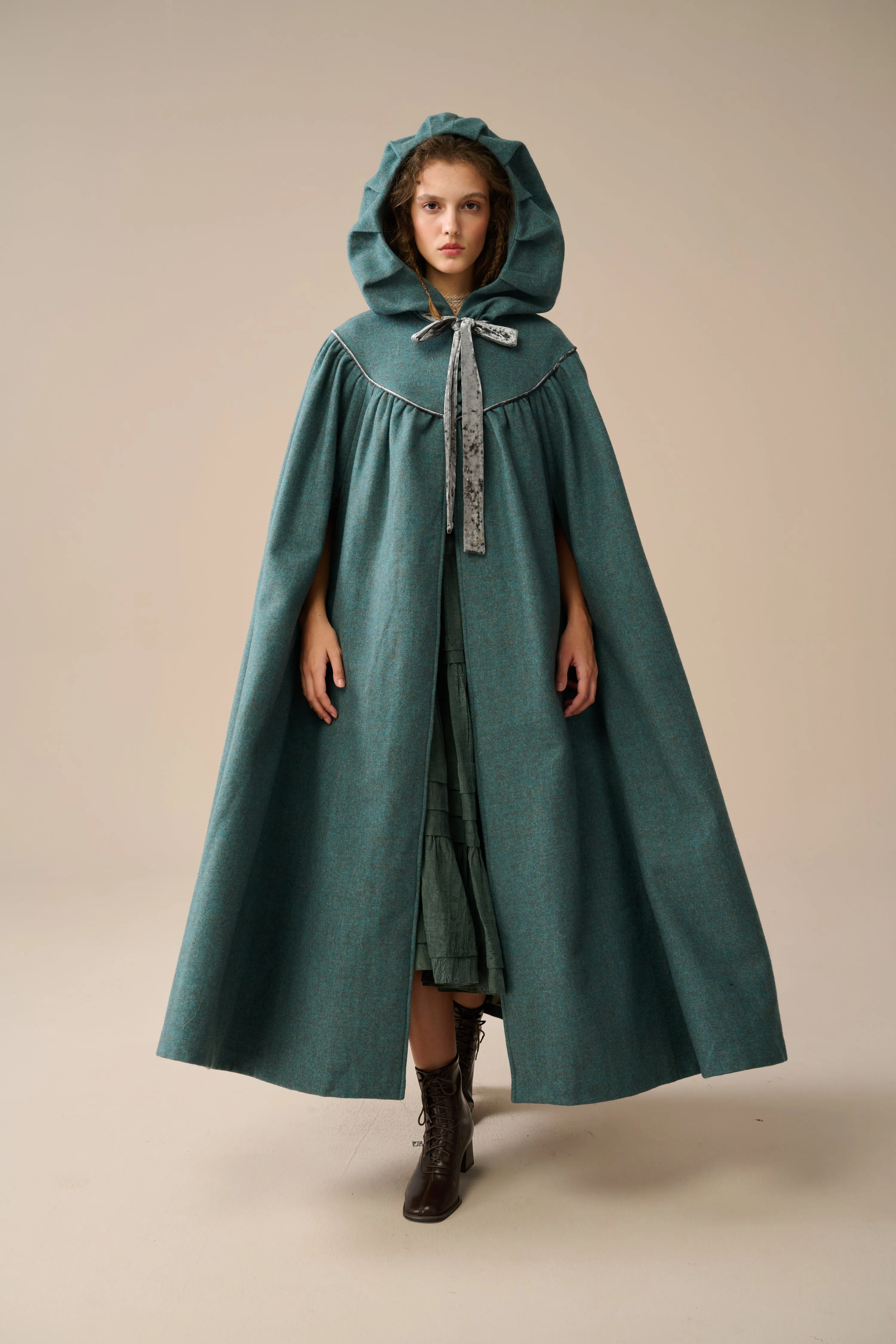 Perfumer 33 | hooded wool cloak