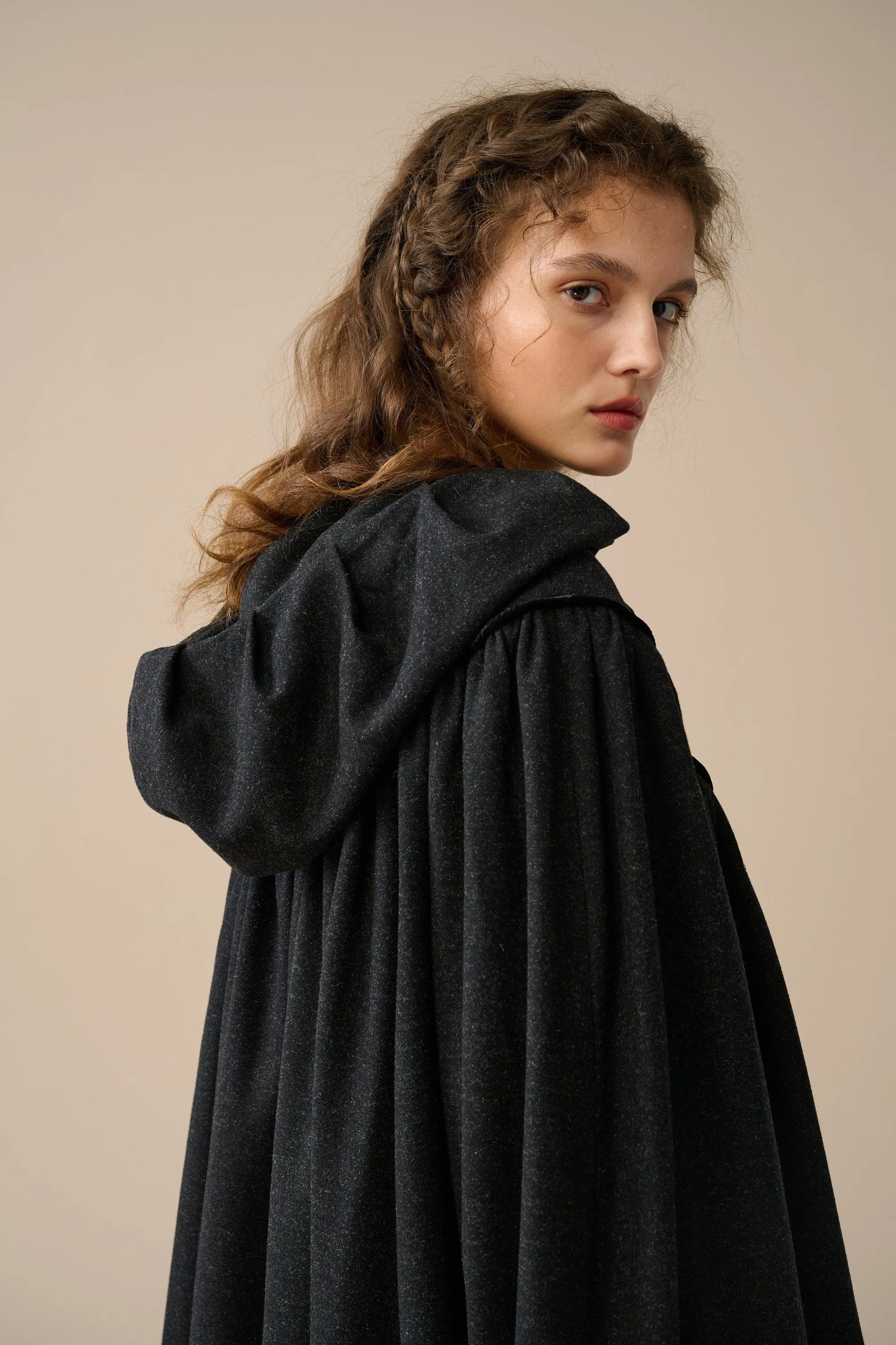 Perfumer 33 | hooded wool cloak