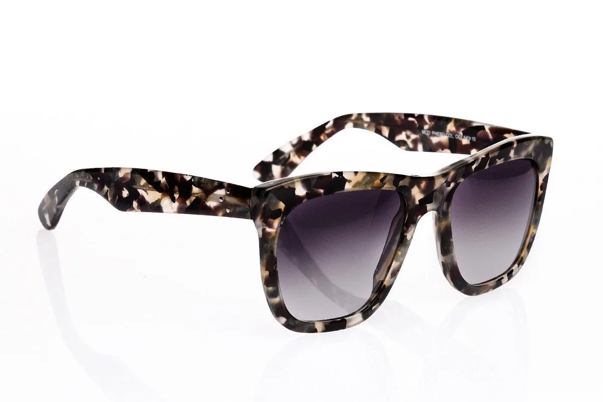 PHEBO ACETATE OCEAN SUNGLASSES