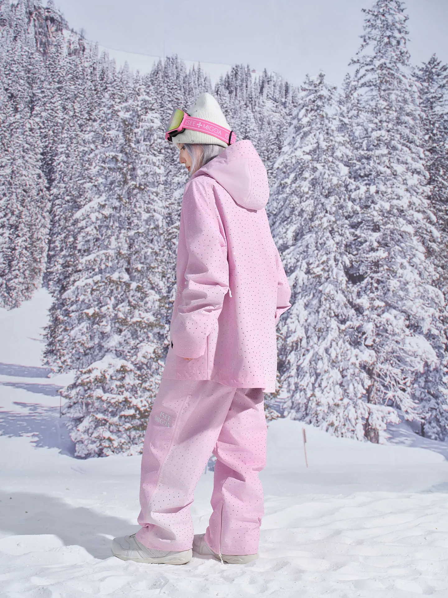 Pink Barbie Diamond Ski Suit