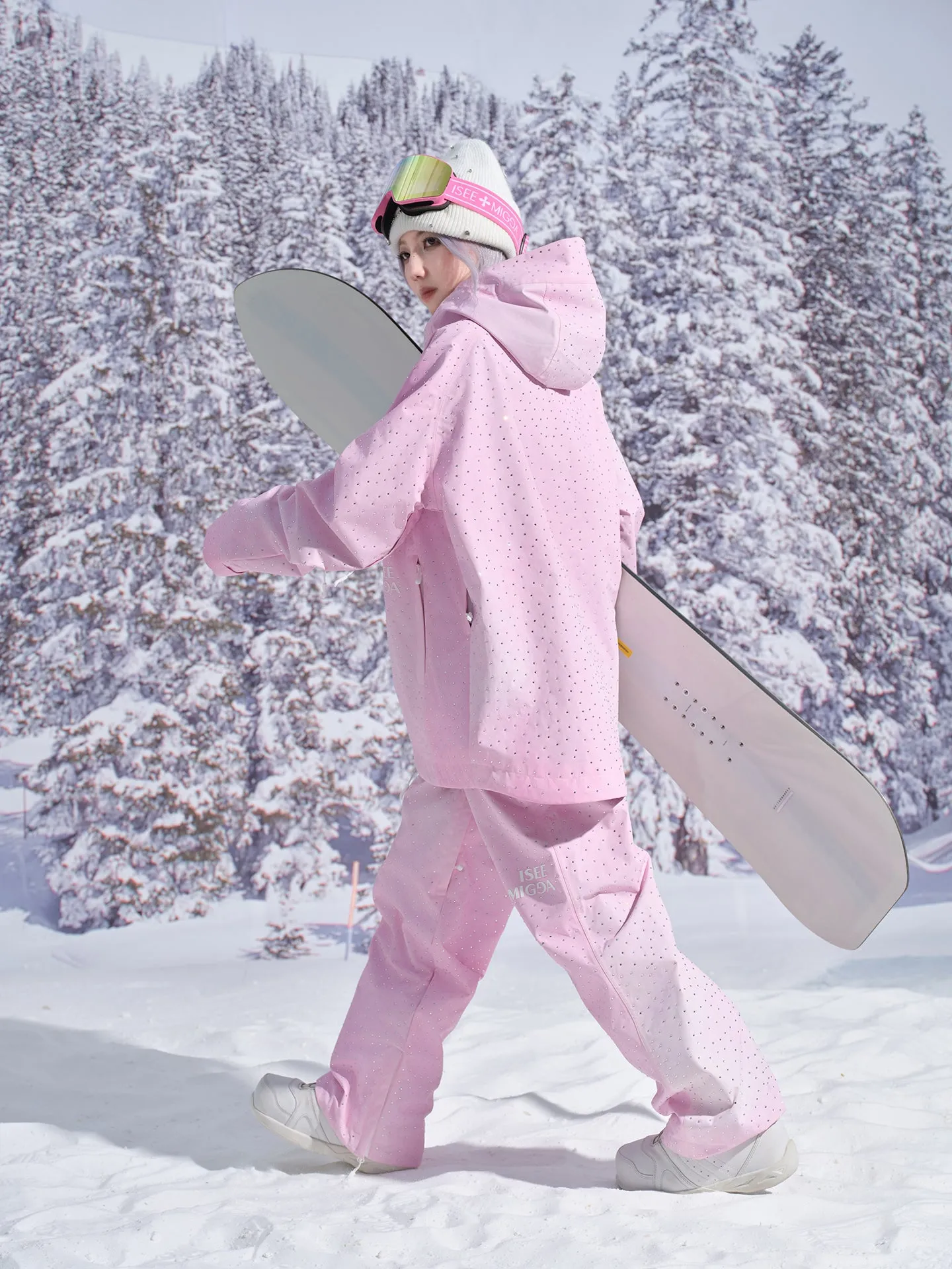 Pink Barbie Diamond Ski Suit