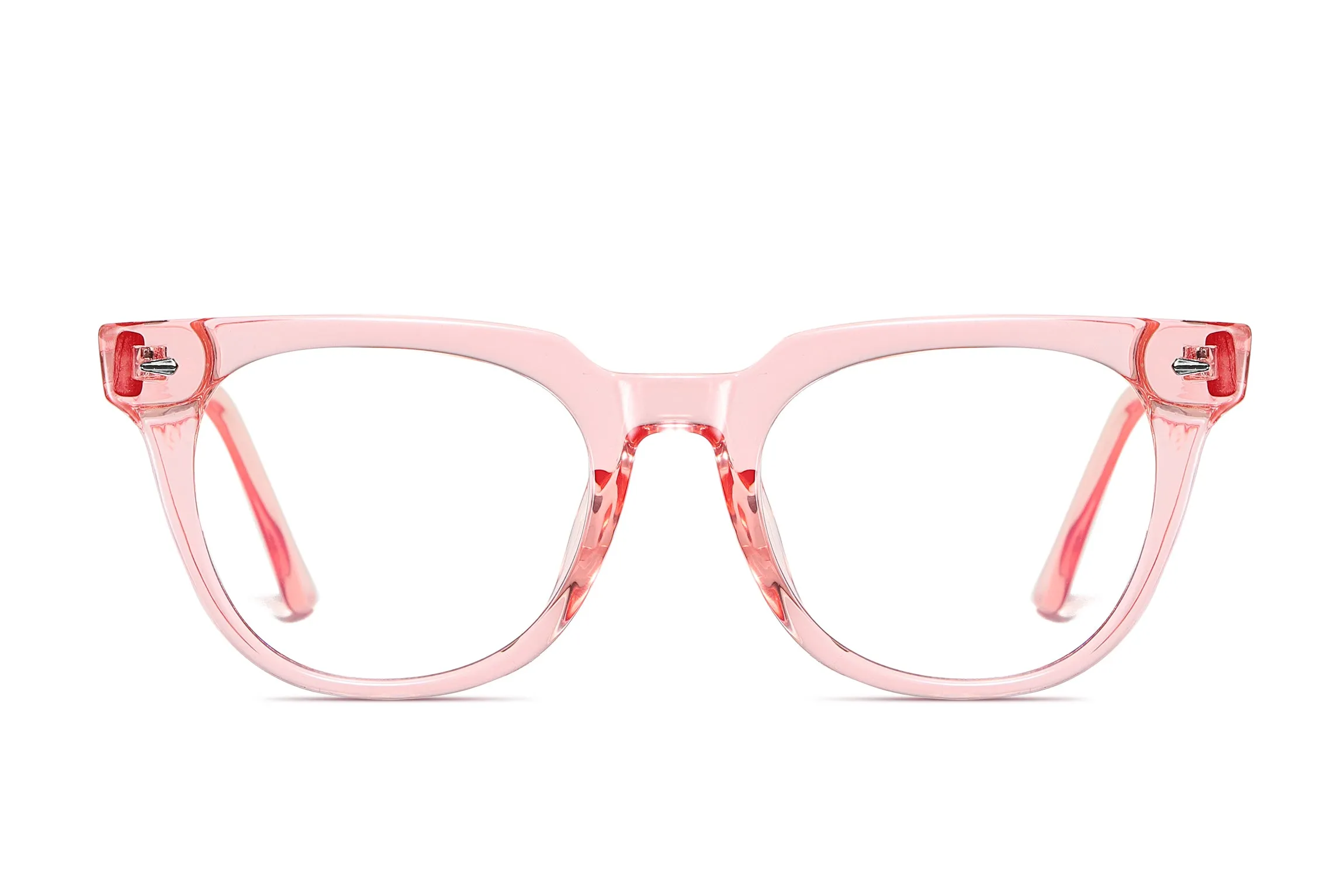 Pink - Unisex Blue Light Filtering Glasses (High-grade)