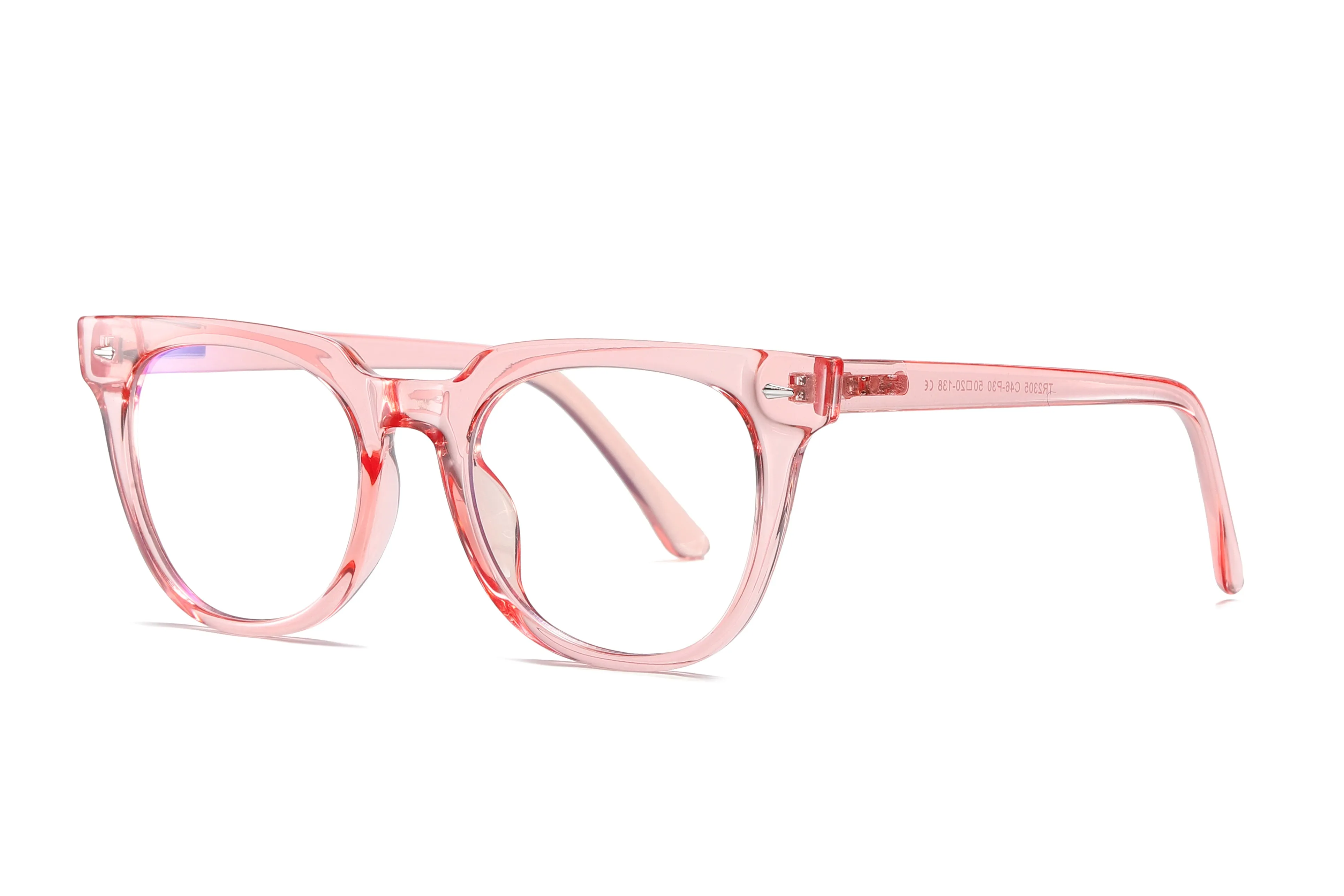 Pink - Unisex Blue Light Filtering Glasses (High-grade)