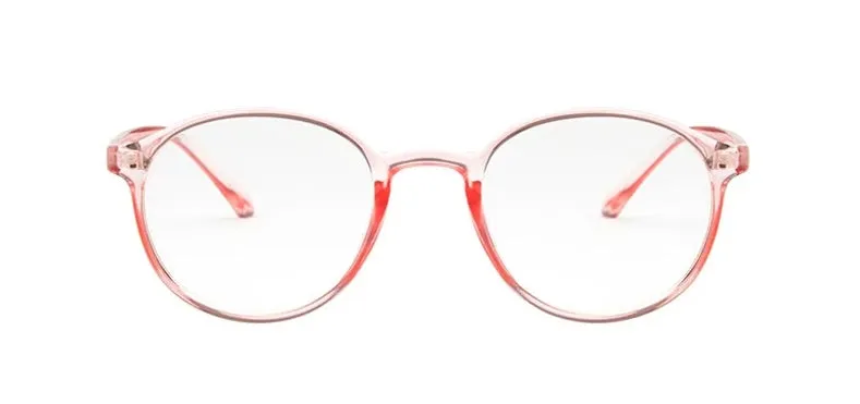 Pink - Unisex Blue Light Filtering Glasses (low-grade)