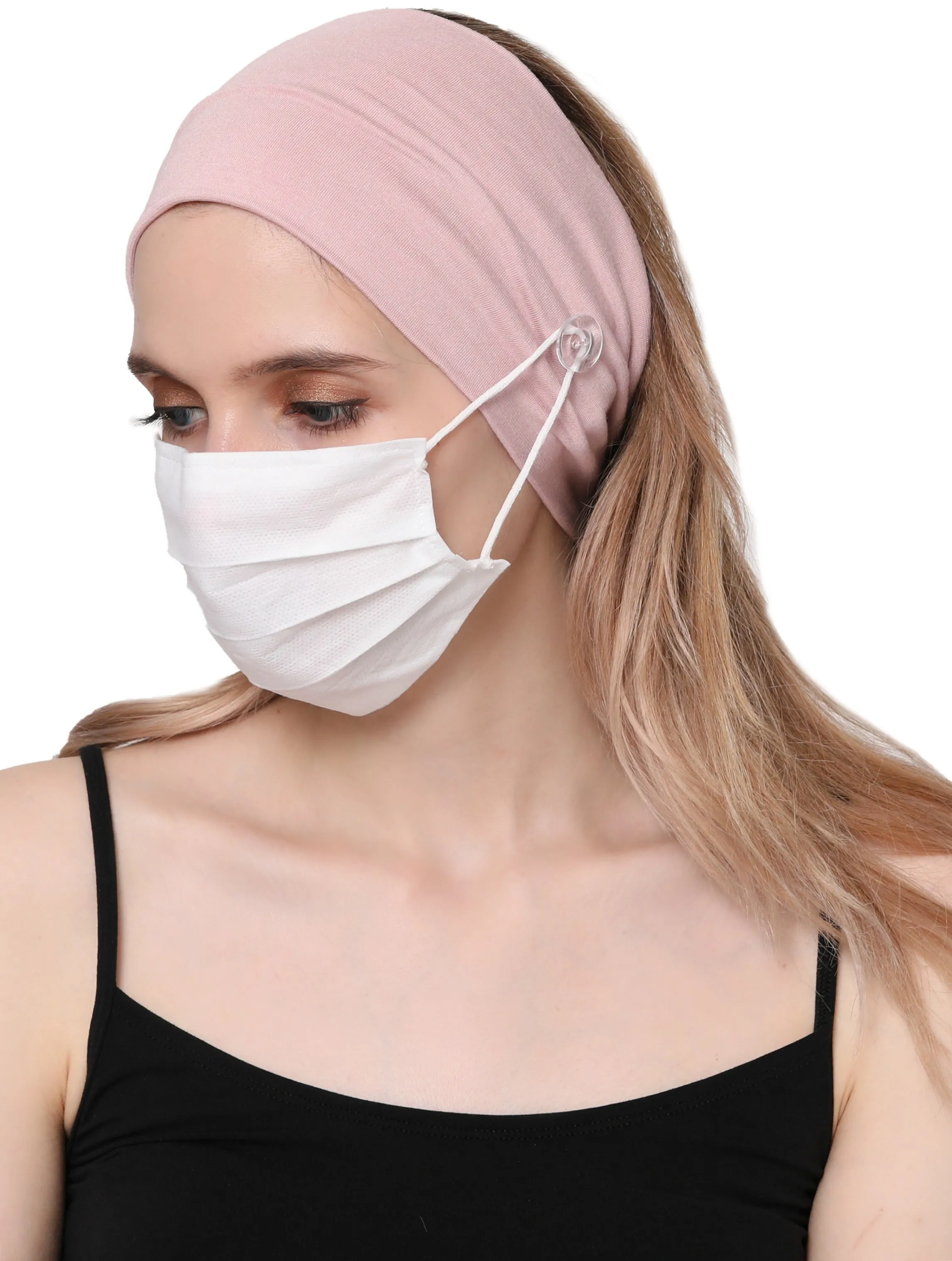 Plain Headband for Mask (Pack of 2)