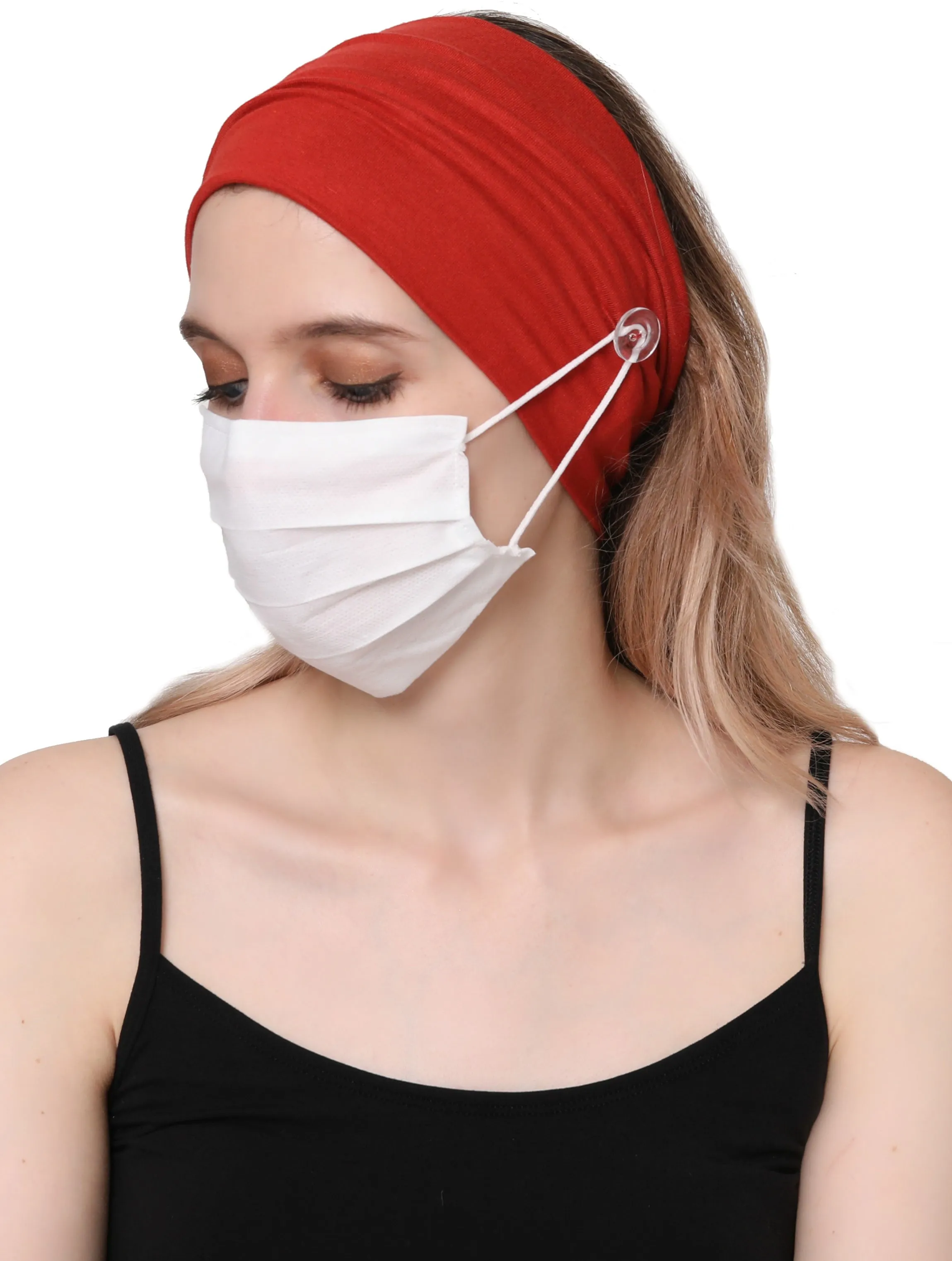 Plain Headband for Mask (Pack of 2)