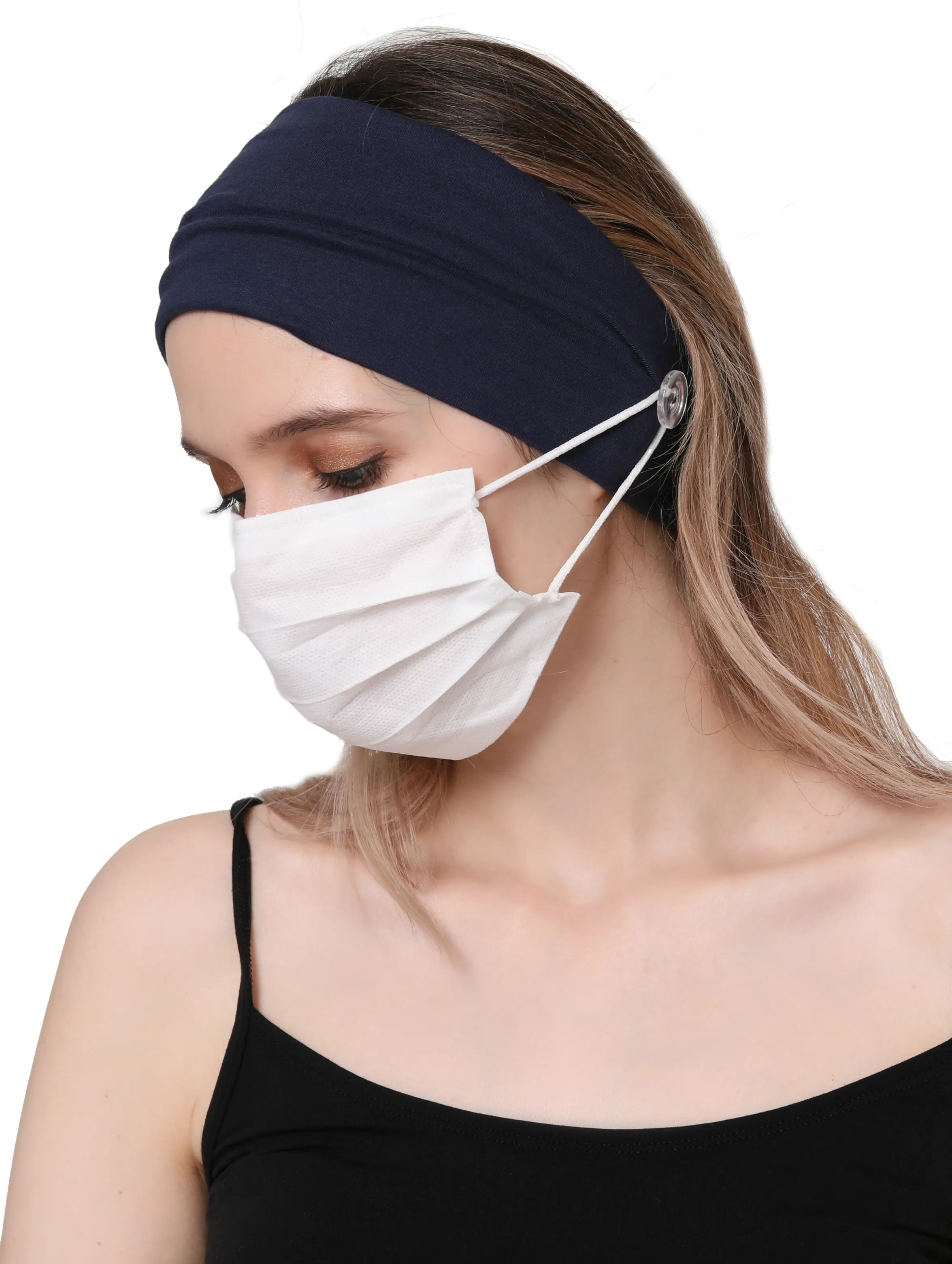 Plain Headband for Mask (Pack of 2)