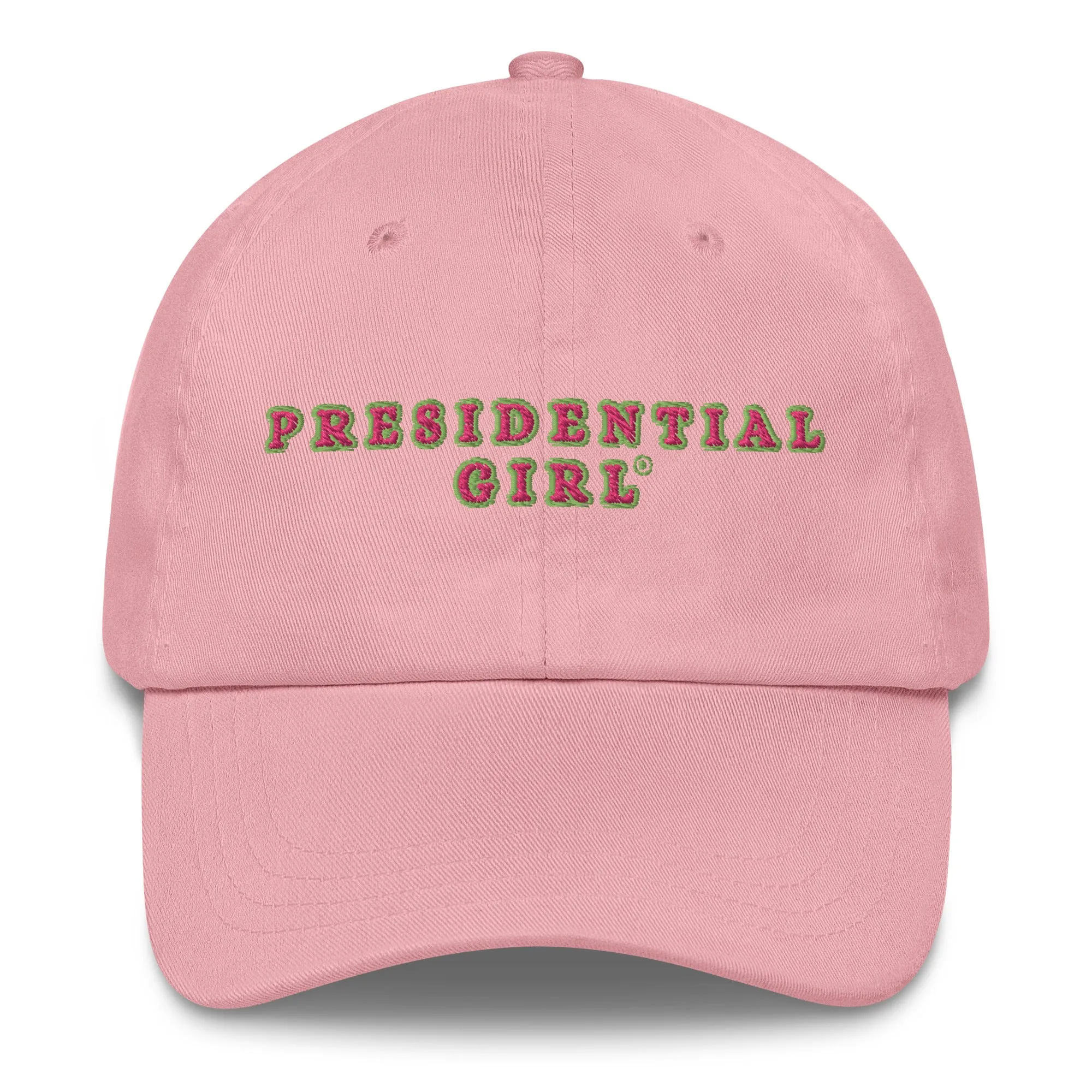 PRESIDENTIAL GIRL®- GREEN AND PINK CAP