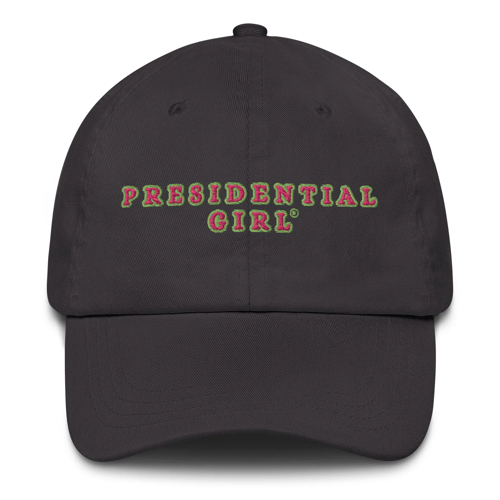 PRESIDENTIAL GIRL®- GREEN AND PINK CAP