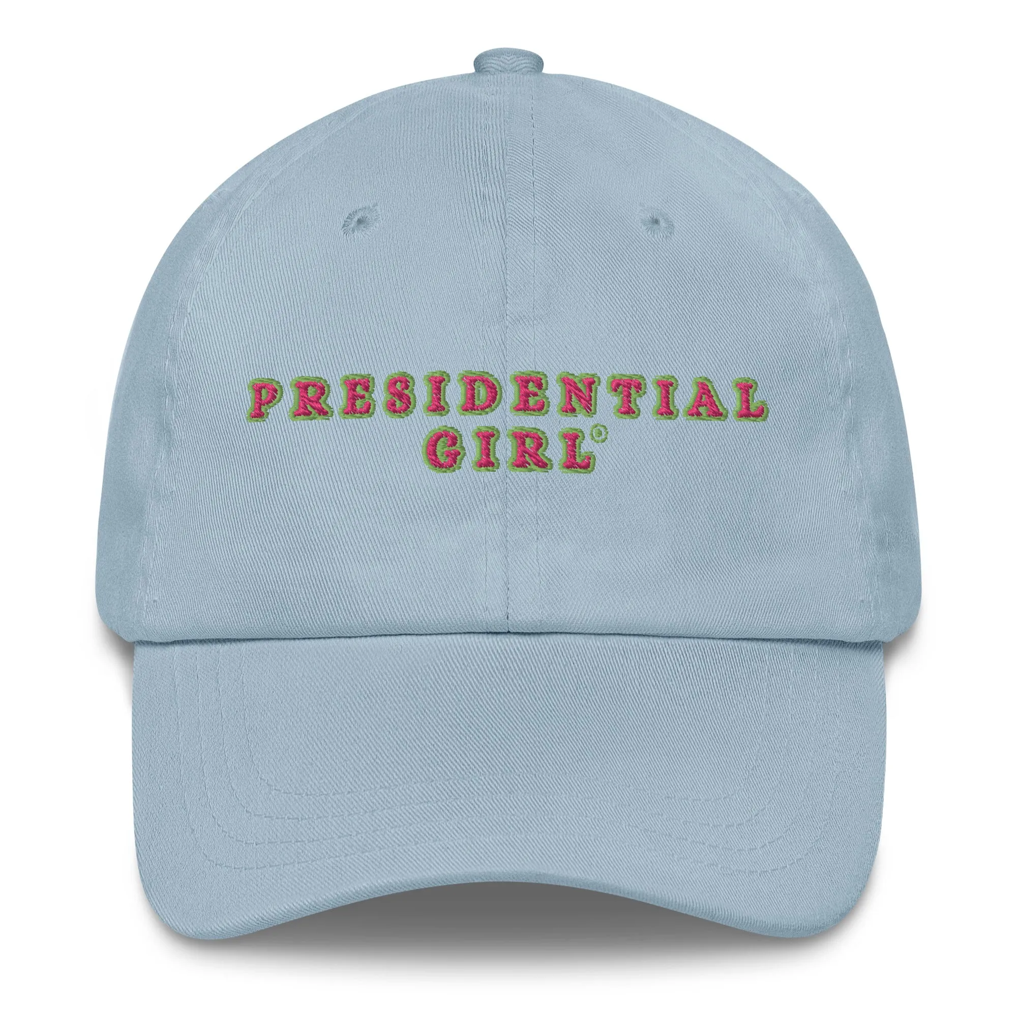 PRESIDENTIAL GIRL®- GREEN AND PINK CAP