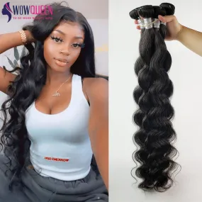 Presidential Hair' Body Wave Bundles 30 Inch Remy Human Hair Brazilian Hair Weave Bundles