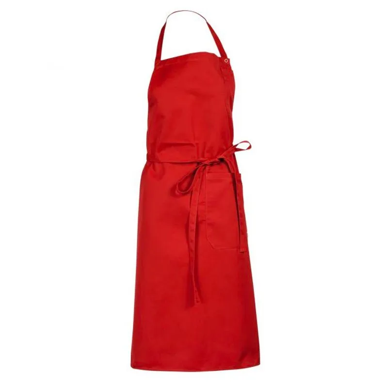 Red Bib Kitchen Apron - ROBUR