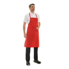 Red Bib Kitchen Apron - ROBUR