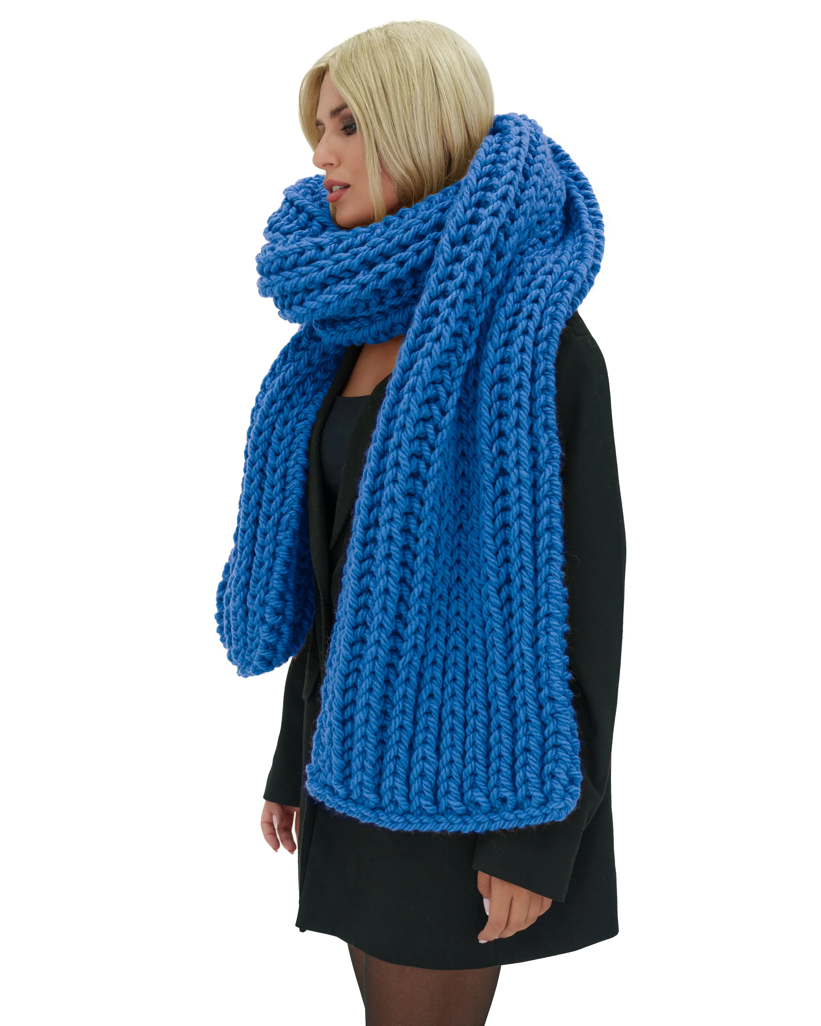 Ribbed Chunky Scarf